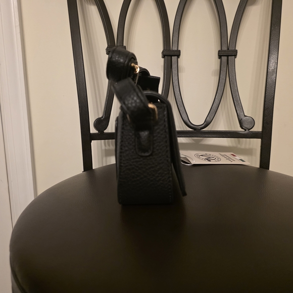 NWT Valentino Orlandi Black Crossbody Bag - Picture 6 of 8